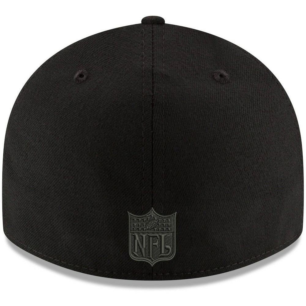Kansas City Chiefs Alternate Logo Black on Black Low Profile 59FIFTY II Fitted Hat | NFL Sale