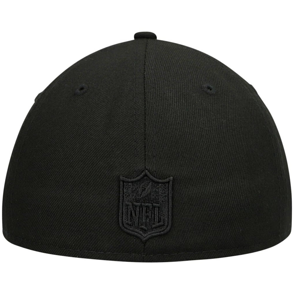 Atlanta Falcons Alternate Logo Black on Black Low Profile 59FIFTY II Fitted Hat | NFL Outlet