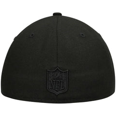 Atlanta Falcons Alternate Logo Black on Black Low Profile 59FIFTY II Fitted Hat | NFL Outlet