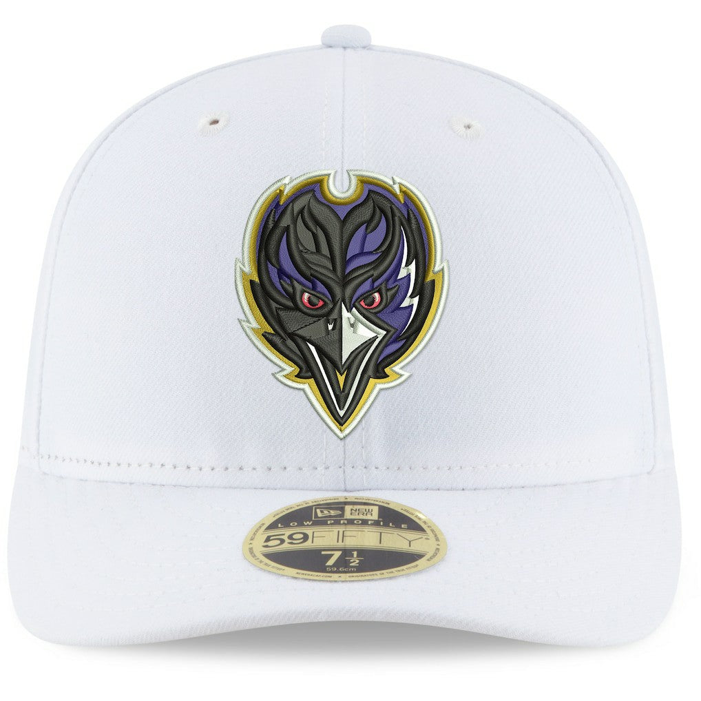 Baltimore Ravens Omaha Low Profile 59FIFTY Fitted Hat | NFL Sale