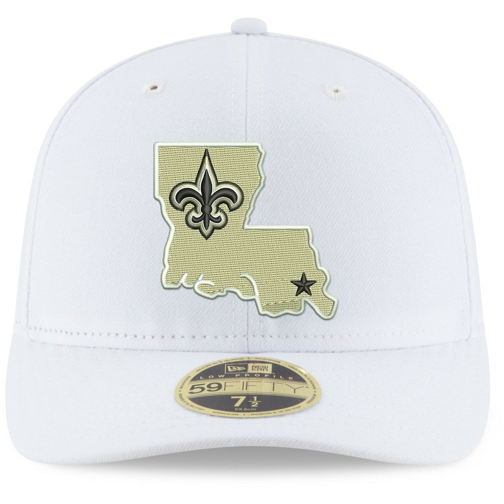 New Orleans Saints Omaha Low Profile 59FIFTY Fitted Hat | NFL Sale