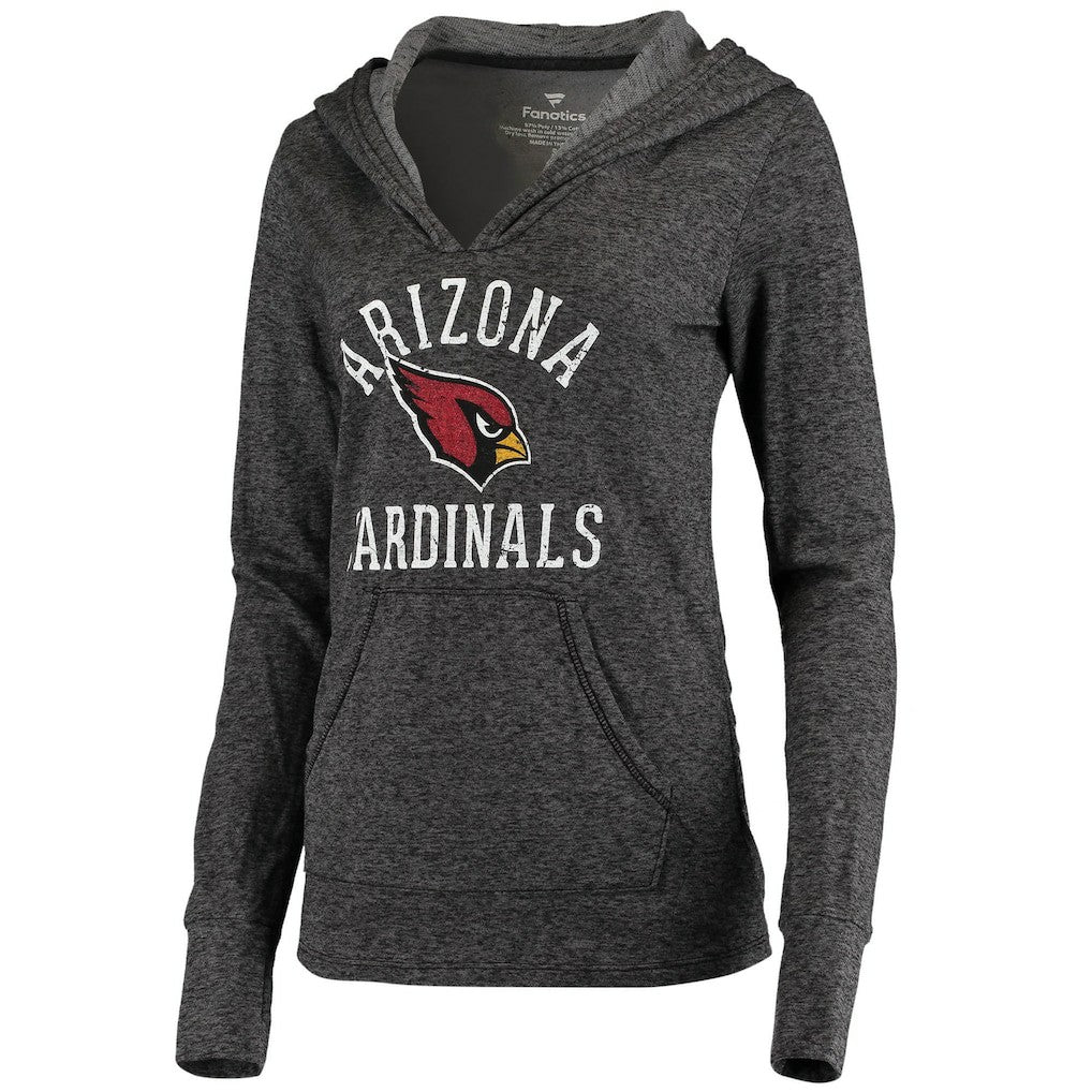 Arizona Cardinals Women's Doubleface Slub Pullover Hoodie | NFL Outlet