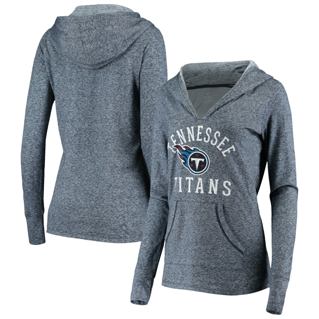 Tennessee Titans Women's Doubleface Slub Pullover Hoodie | NFL On sale