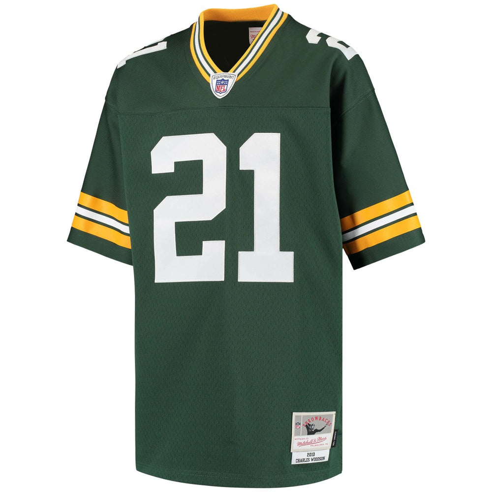 Green Bay Packers Charles Woodson  Youth Retired Player Legacy Jersey | NFL Outlet