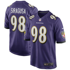 Baltimore Ravens Tony Siragusa  Game Retired Player Jersey | NFL Discount