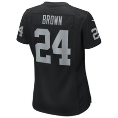Las Vegas Raiders Willie Brown  Women's Game Retired Player Jersey | NFL Sale