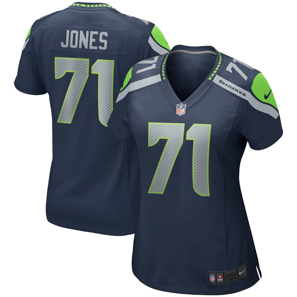 Seattle Seahawks Walter Jones  Women's Game Retired Player Jersey | NFL Outlet