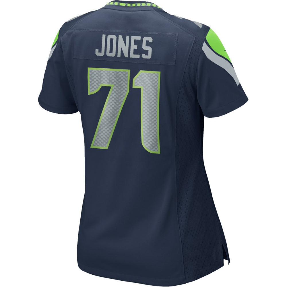 Seattle Seahawks Walter Jones  Women's Game Retired Player Jersey | NFL Outlet