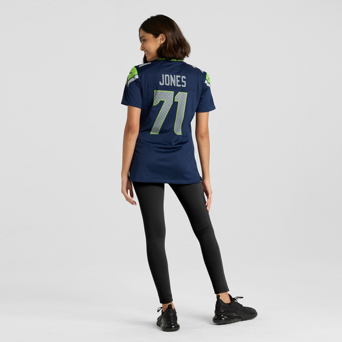 Seattle Seahawks Walter Jones  Women's Game Retired Player Jersey | NFL Outlet