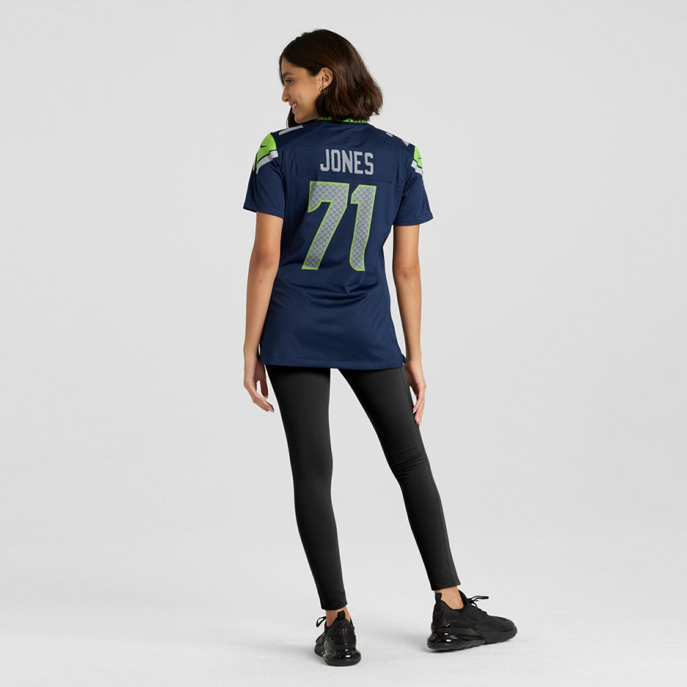 Seattle Seahawks Walter Jones  Women's Game Retired Player Jersey | NFL Outlet