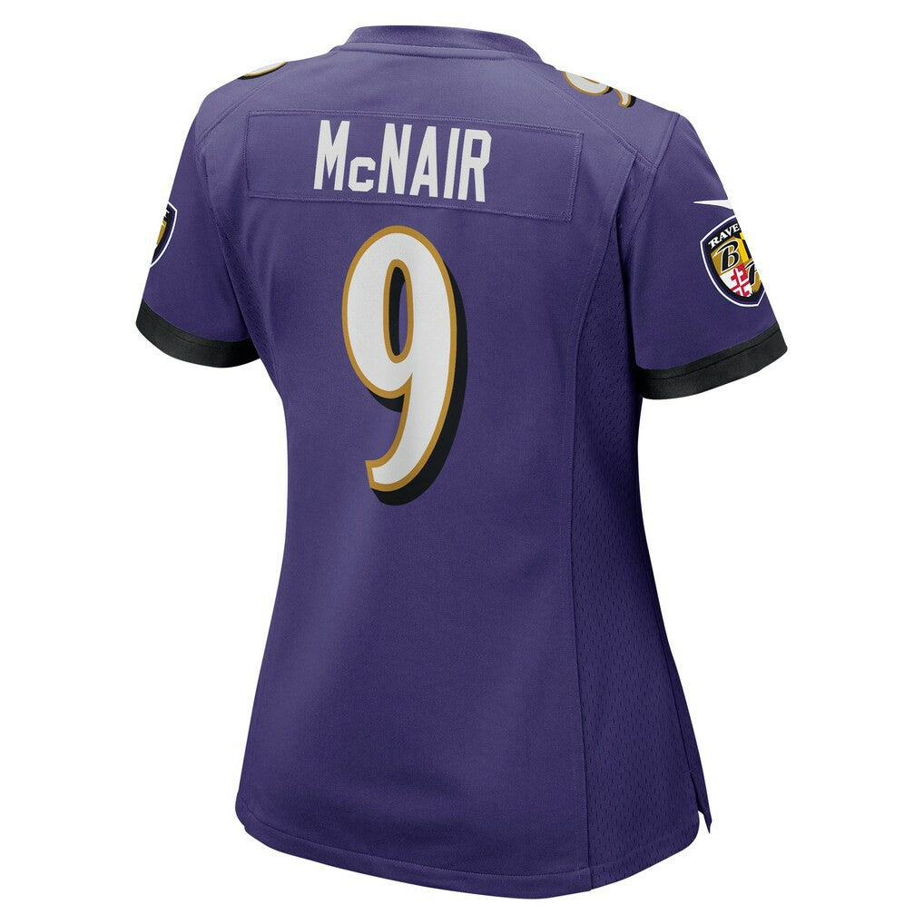 Baltimore Ravens Steve McNair  Women's Game Retired Player Jersey | NFL Outlet