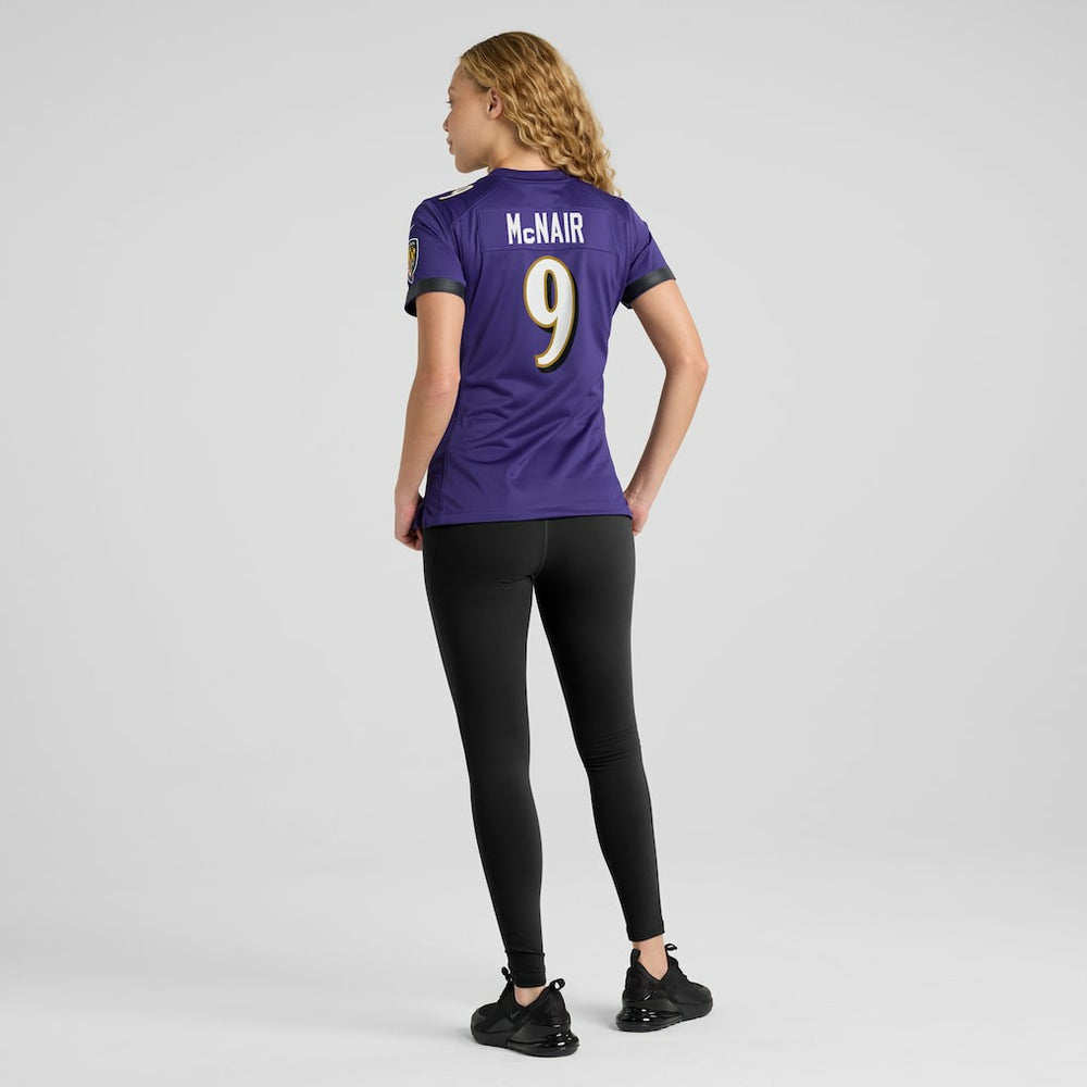 Baltimore Ravens Steve McNair  Women's Game Retired Player Jersey | NFL Outlet