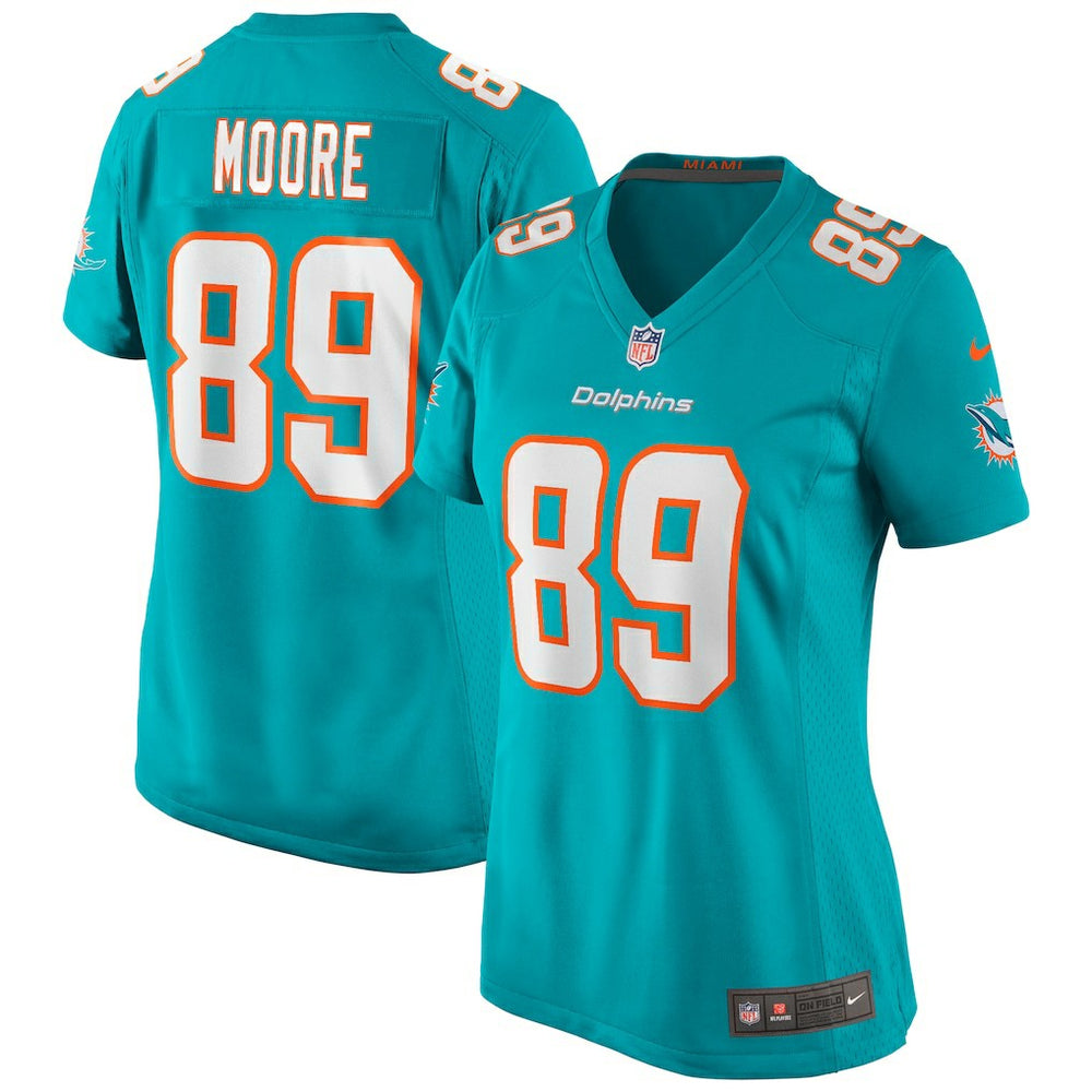 Miami Dolphins Nat Moore  Women's Game Retired Player Jersey | NFL Online