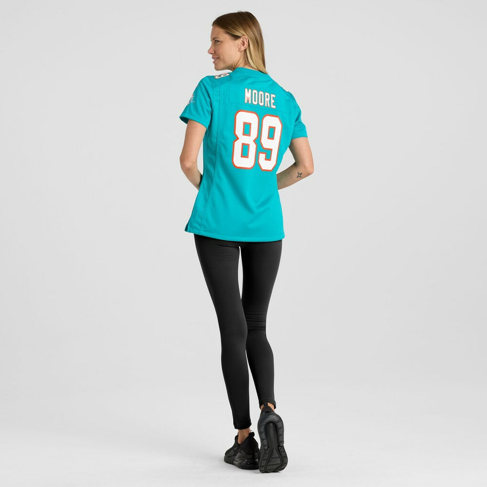 Miami Dolphins Nat Moore  Women's Game Retired Player Jersey | NFL Online
