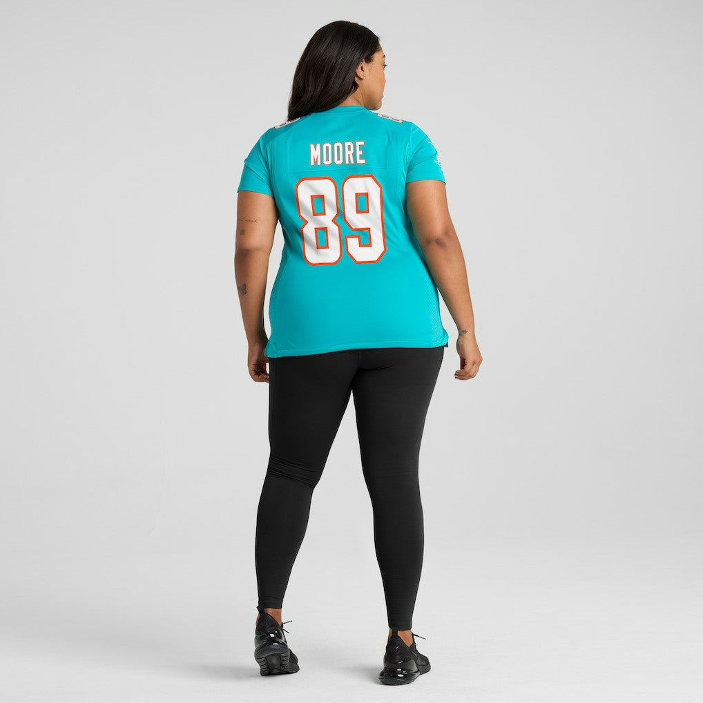 Miami Dolphins Nat Moore  Women's Game Retired Player Jersey | NFL Online