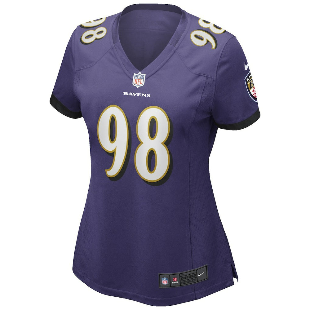 Baltimore Ravens Tony Siragusa  Women's Game Retired Player Jersey | NFL On sale