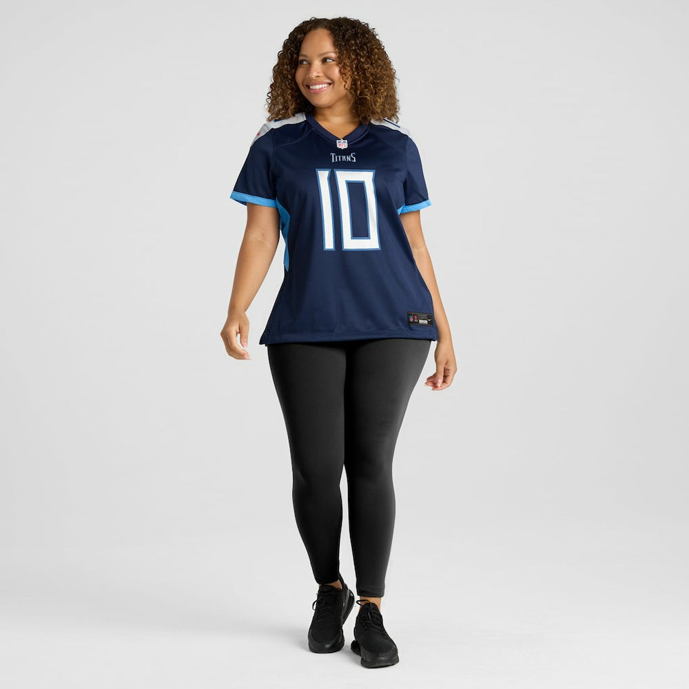 Tennessee Titans Vince Young  Women's Game Retired Player Jersey | NFL Sale