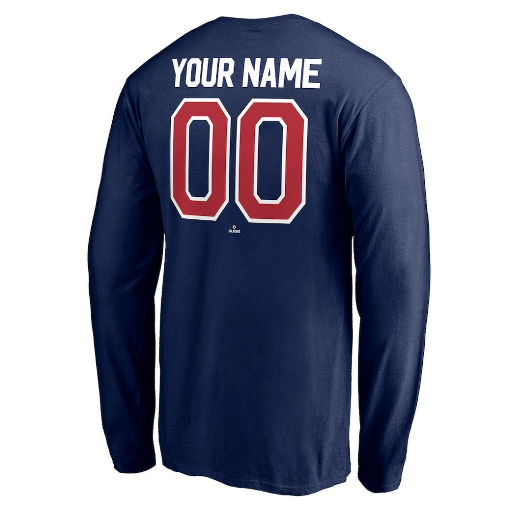 Atlanta Braves Personalized Winning Streak Name & Number Long Sleeve T-Shirt - MLB T-shirts