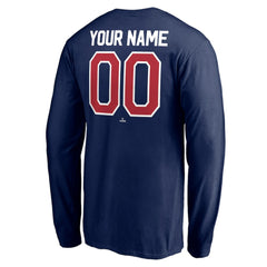 Atlanta Braves Personalized Winning Streak Name & Number Long Sleeve T-Shirt - MLB T-shirts