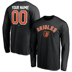 Baltimore Orioles Personalized Winning Streak Name & Number Long Sleeve T-Shirt - MLB T-shirts