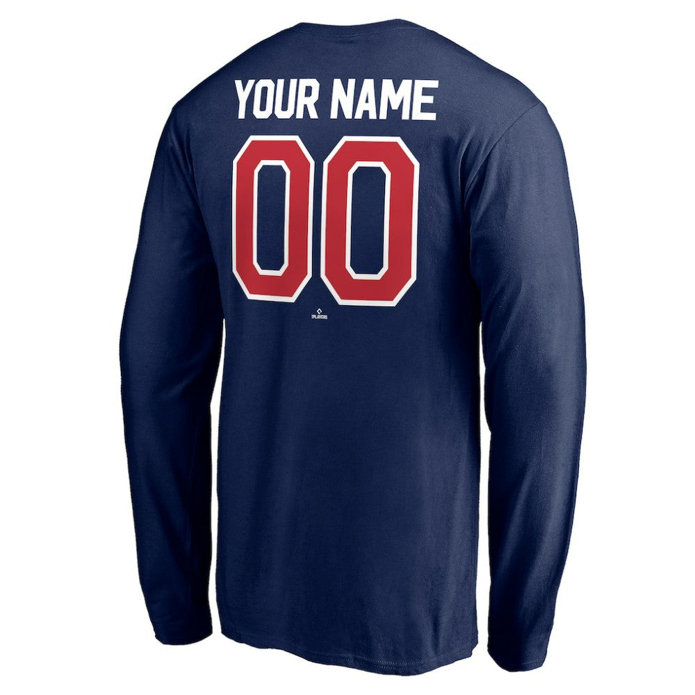 Boston Red Sox Personalized Winning Streak Name & Number Long Sleeve T-Shirt - MLB T-shirts