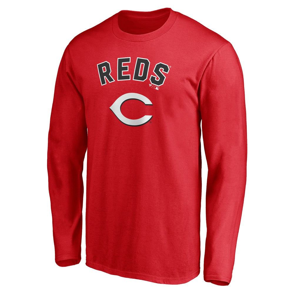 Cincinnati Reds Personalized Winning Streak Name & Number Long Sleeve T-Shirt - MLB T-shirts