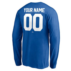 Los Angeles Dodgers Personalized Winning Streak Name & Number Long Sleeve T-Shirt - MLB T-shirts