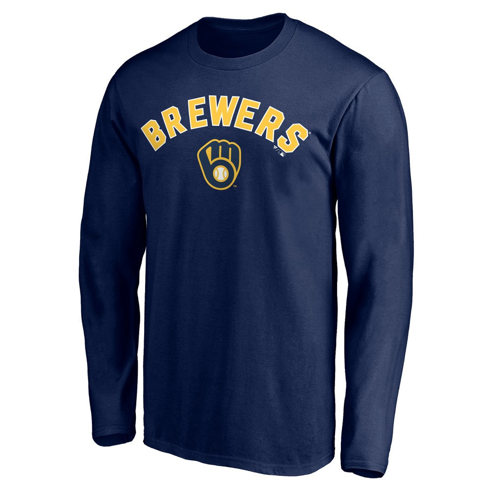 Milwaukee Brewers Personalized Winning Streak Name & Number Long Sleeve T-Shirt - MLB T-shirts
