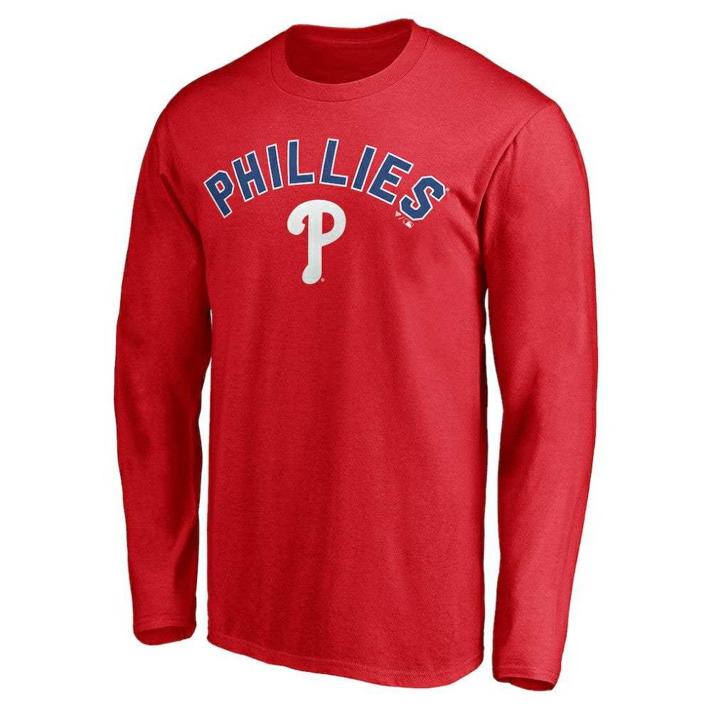 Philadelphia Phillies Personalized Winning Streak Name & Number Long Sleeve T-Shirt - MLB T-shirts