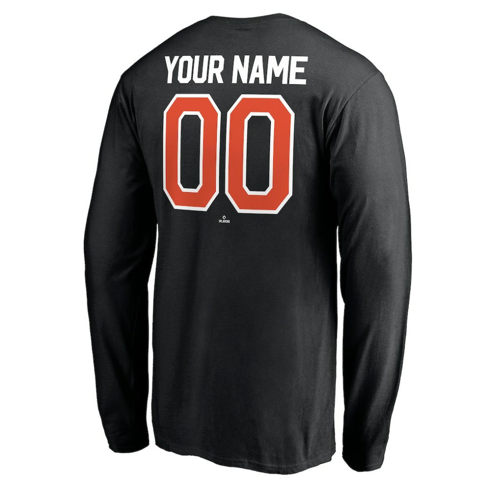 San Francisco Giants Personalized Winning Streak Name & Number Long Sleeve T-Shirt - MLB T-shirts