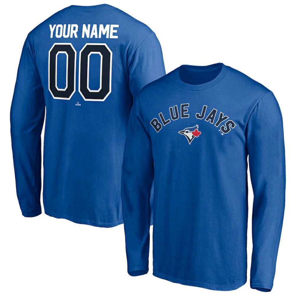Toronto Blue Jays Personalized Winning Streak Name & Number Long Sleeve T-Shirt - MLB T-shirts