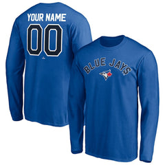 Toronto Blue Jays Personalized Winning Streak Name & Number Long Sleeve T-Shirt - MLB T-shirts