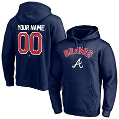 Atlanta Braves Personalized Winning Streak Name & Number Pullover Hoodie - MLB Hoodies