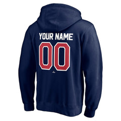 Atlanta Braves Personalized Winning Streak Name & Number Pullover Hoodie - MLB Hoodies