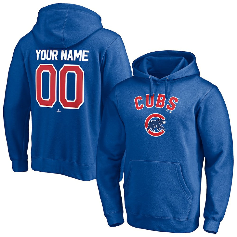 Chicago Cubs Personalized Winning Streak Name & Number Pullover Hoodie - MLB Hoodies