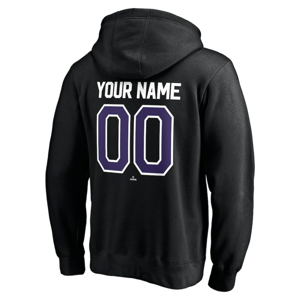 Colorado Rockies Personalized Winning Streak Name & Number Pullover Hoodie - MLB Hoodies