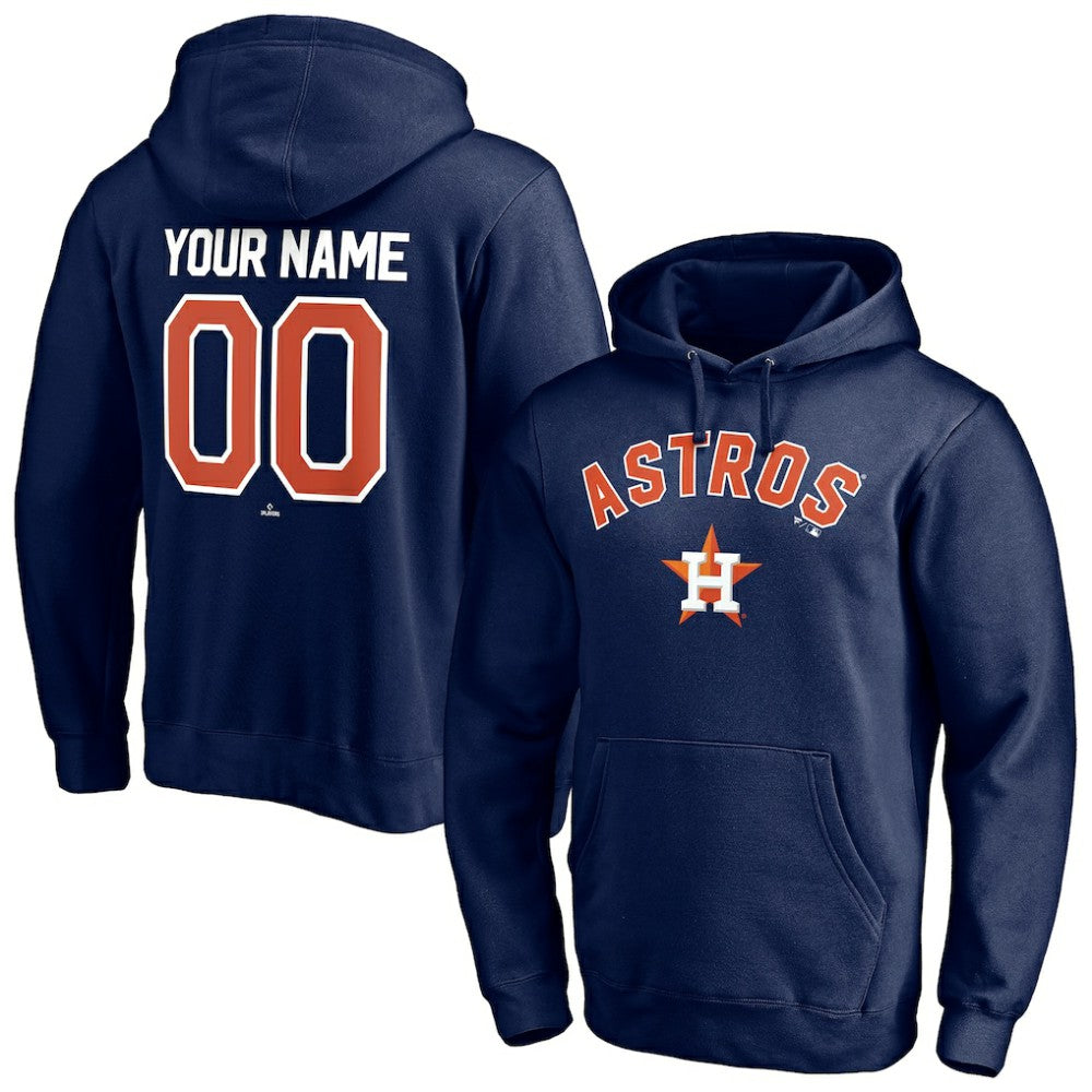 Houston Astros Personalized Winning Streak Name & Number Pullover Hoodie - MLB Hoodies