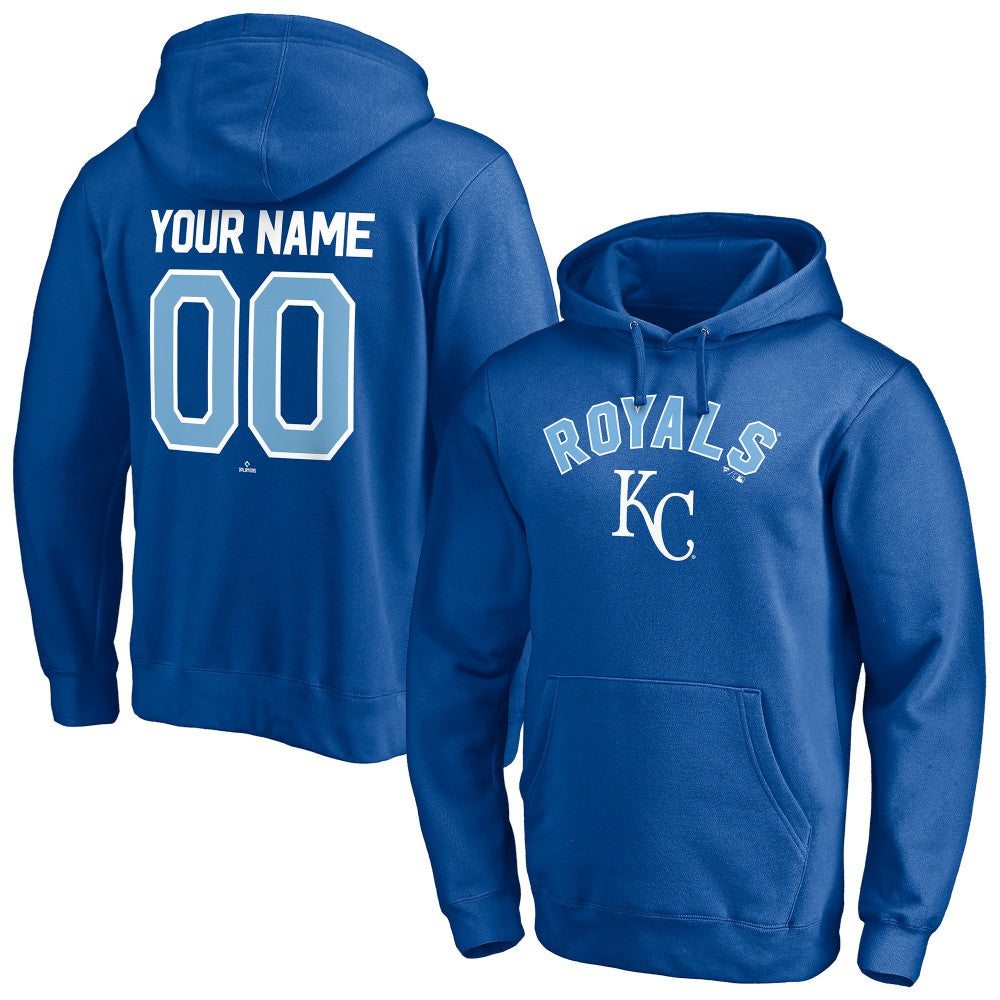 Kansas City Royals Personalized Winning Streak Name & Number Pullover Hoodie - MLB Hoodies