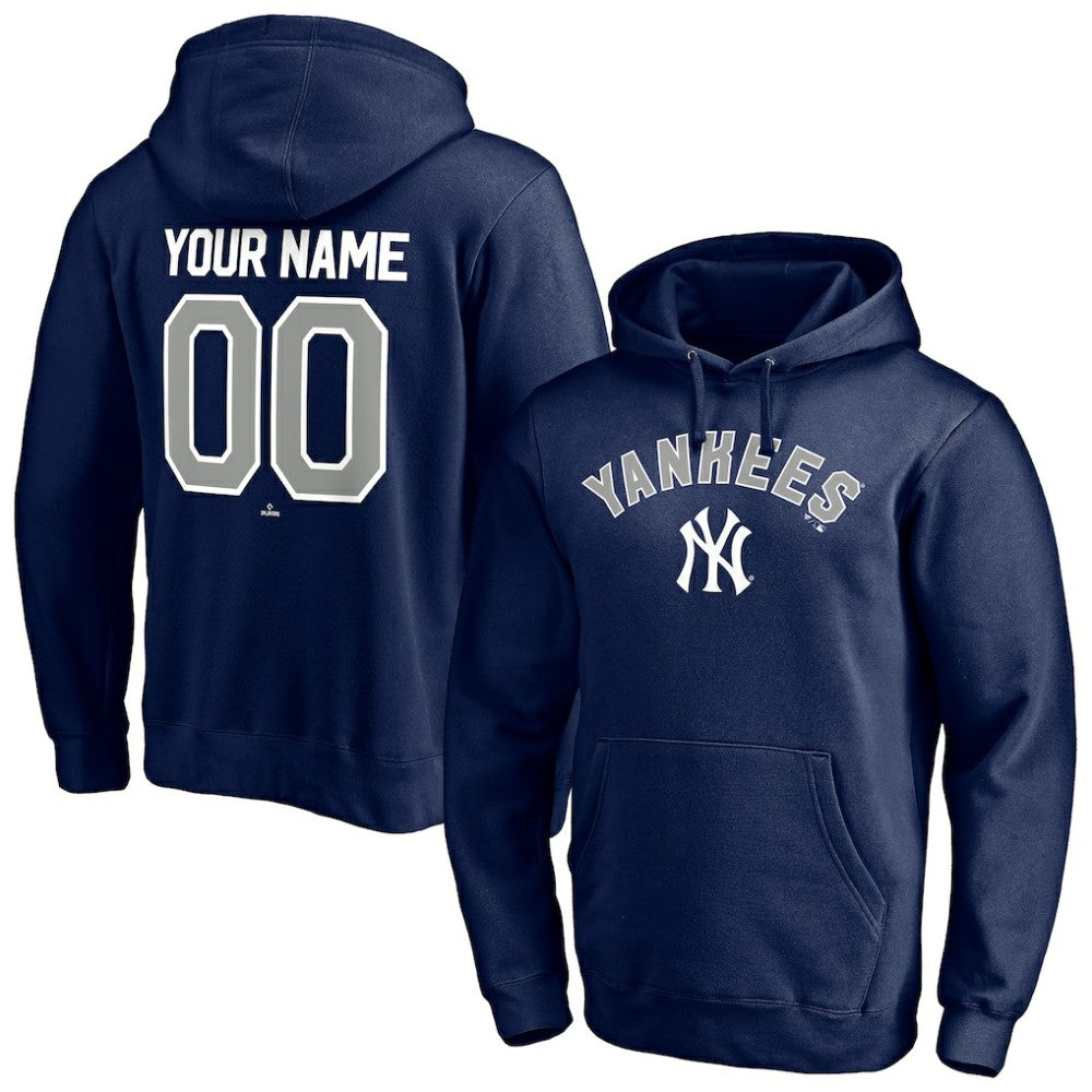 New York Yankees Personalized Winning Streak Name & Number Pullover Hoodie - MLB Hoodies