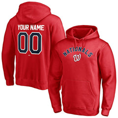 Washington Nationals Personalized Winning Streak Name & Number Pullover Hoodie - MLB Hoodies
