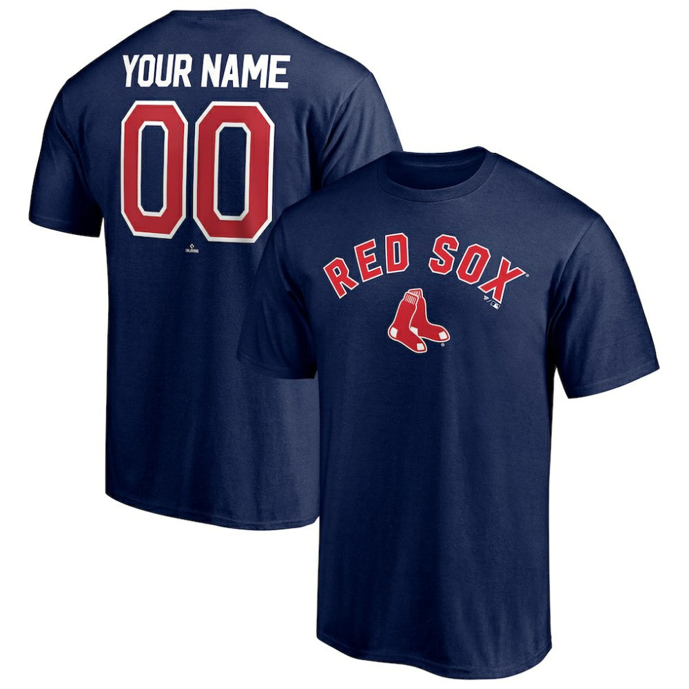 Boston Red Sox Personalized Team Winning Streak Name & Number T-Shirt - MLB T-shirts