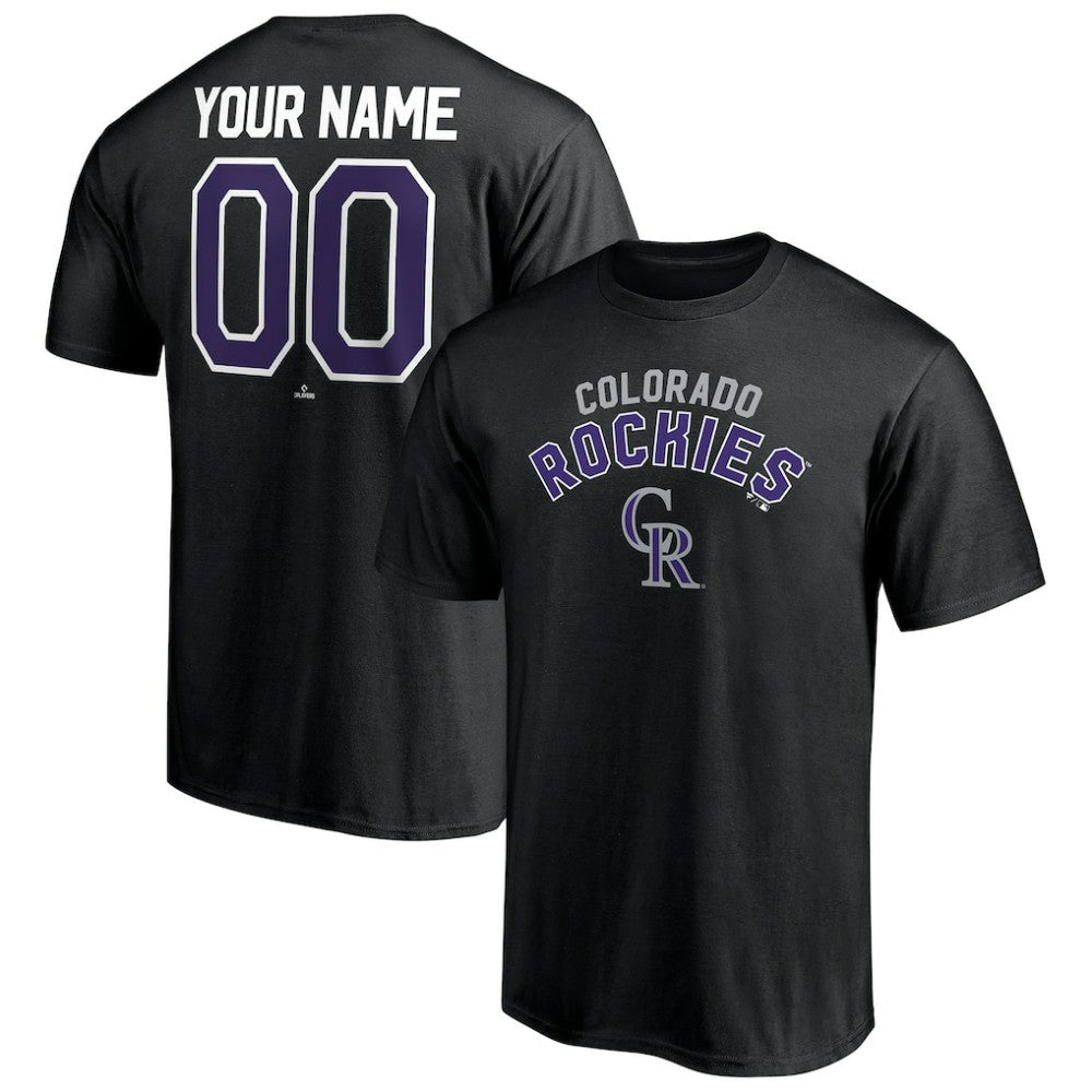 Colorado Rockies Personalized Team Winning Streak Name & Number T-Shirt - MLB T-shirts