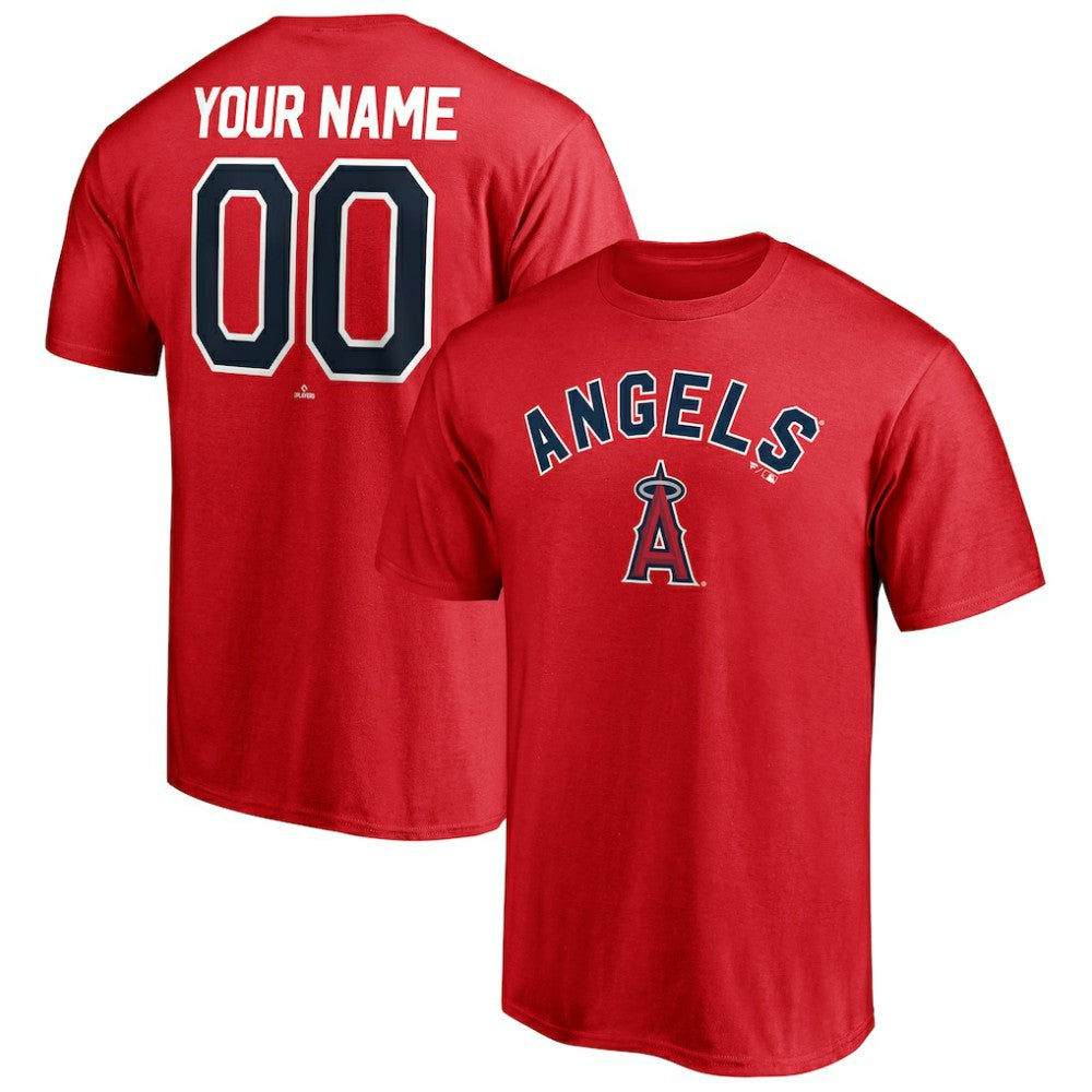 Los Angeles Angels Personalized Team Winning Streak Name & Number T-Shirt - MLB T-shirts