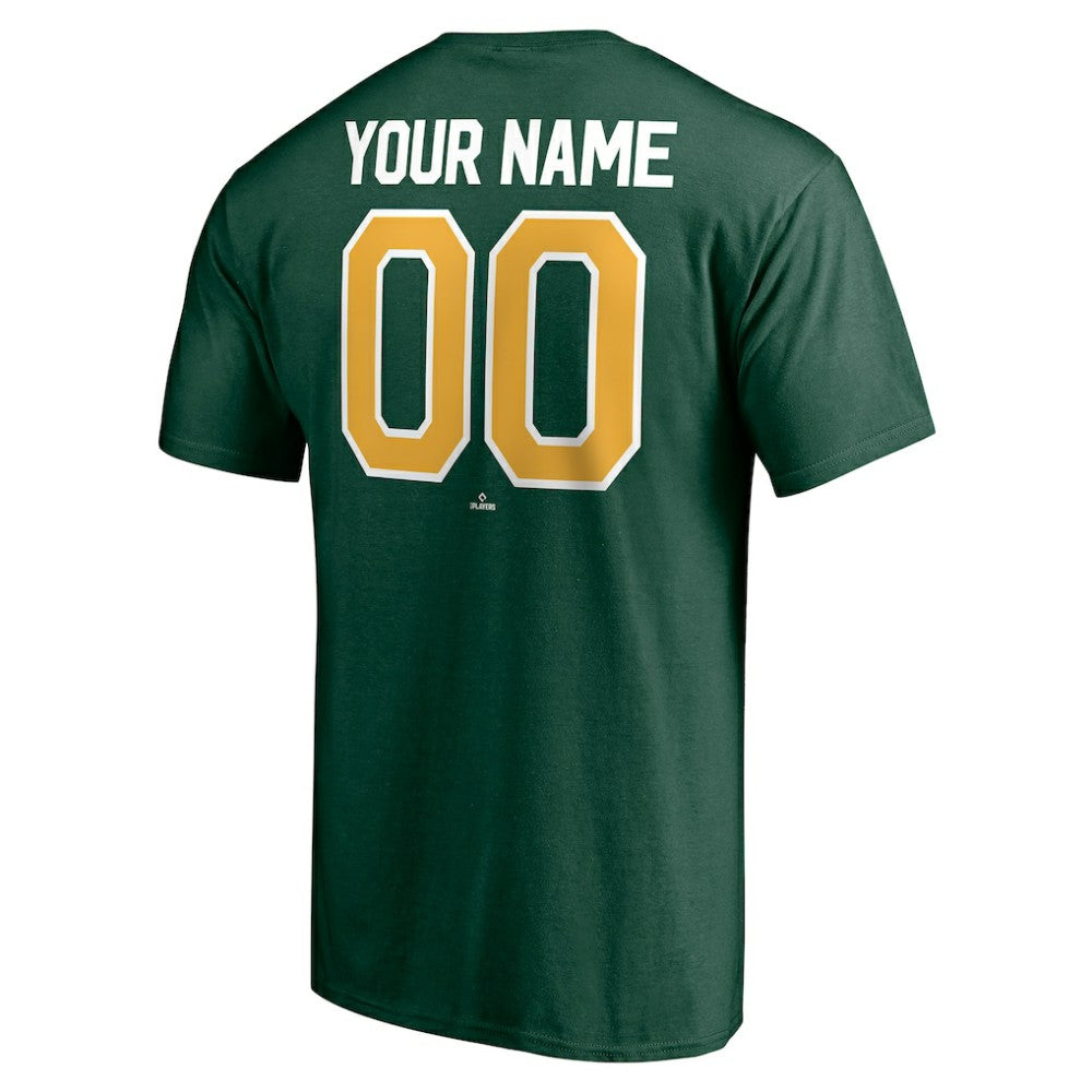 Athletics Personalized Team Winning Streak Name & Number T-Shirt - MLB T-shirts