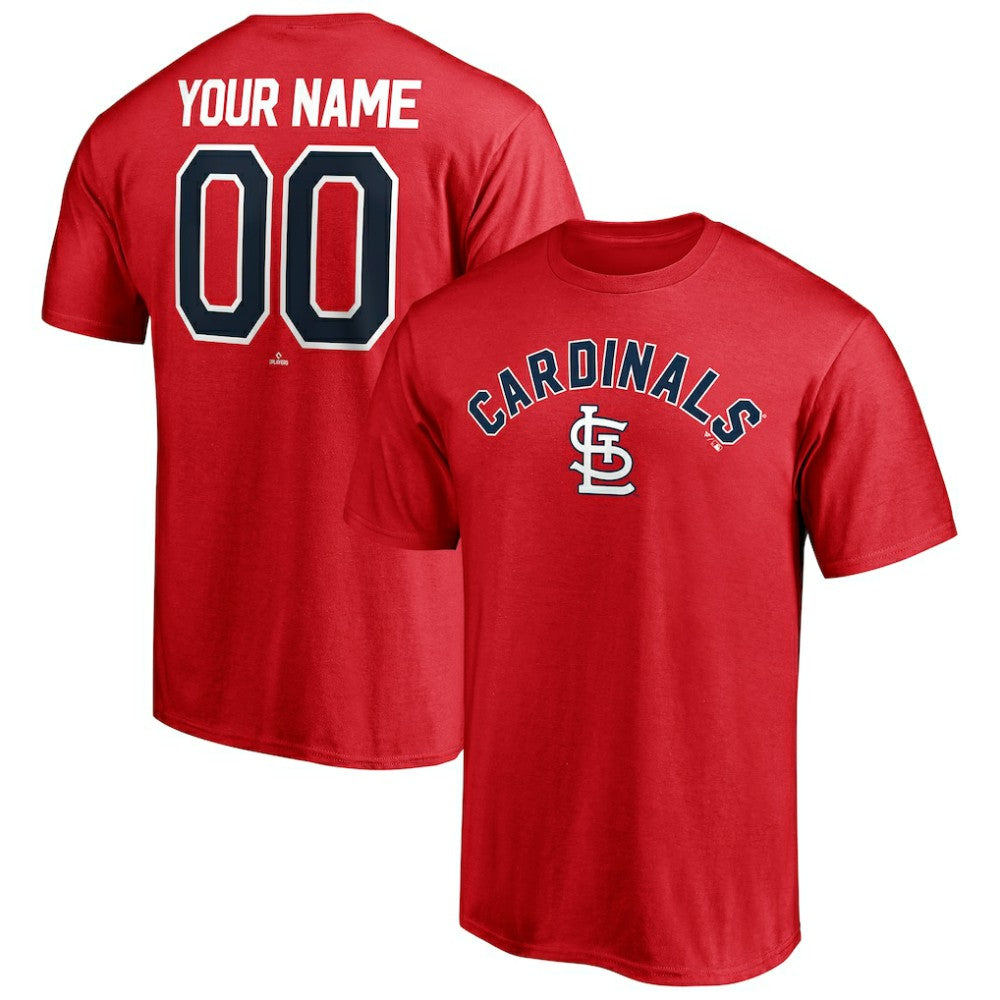 St. Louis Cardinals Personalized Team Winning Streak Name & Number T-Shirt - MLB T-shirts
