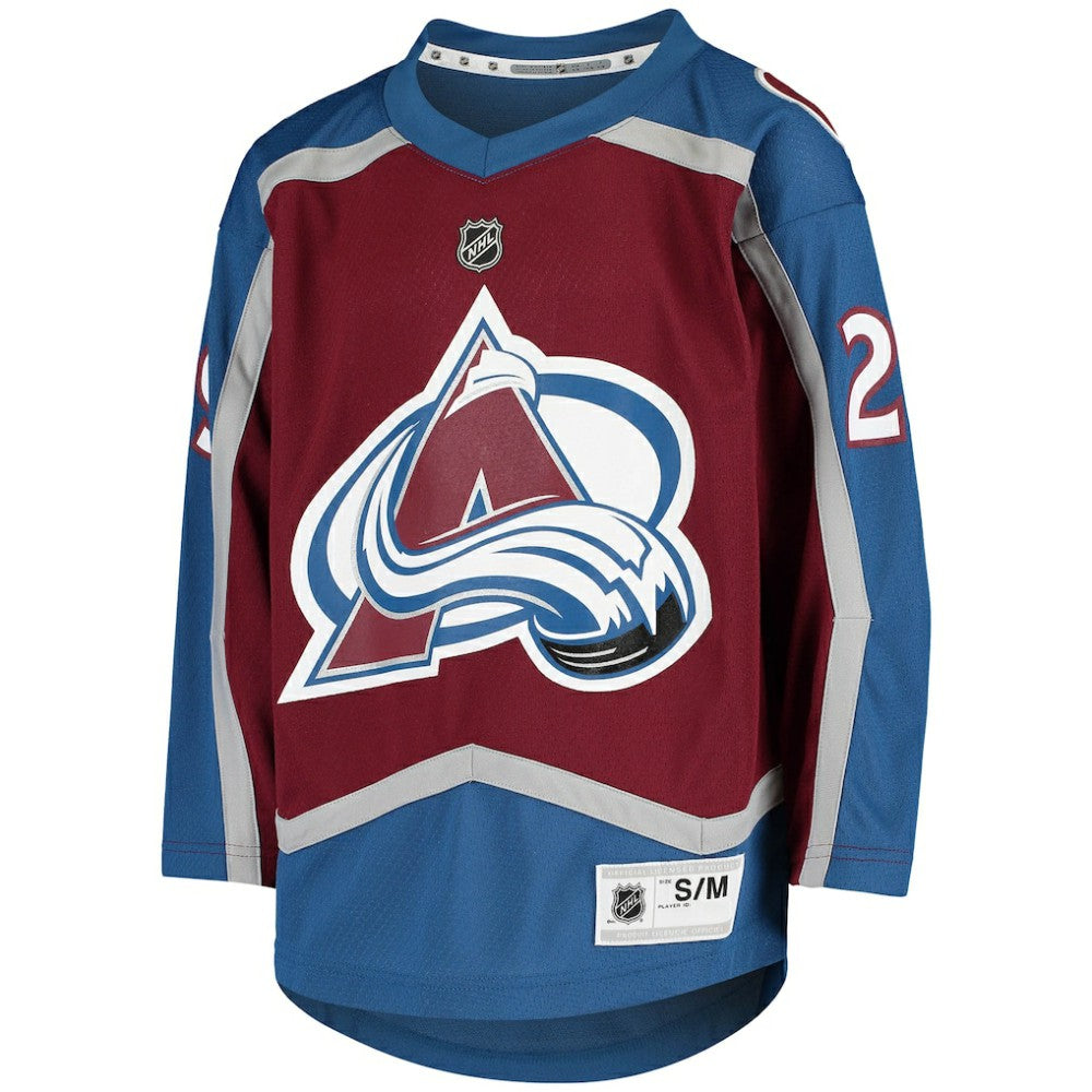 Nathan MacKinnon Colorado Avalanche Youth Home Replica Player Jersey -  NHL Jerseys