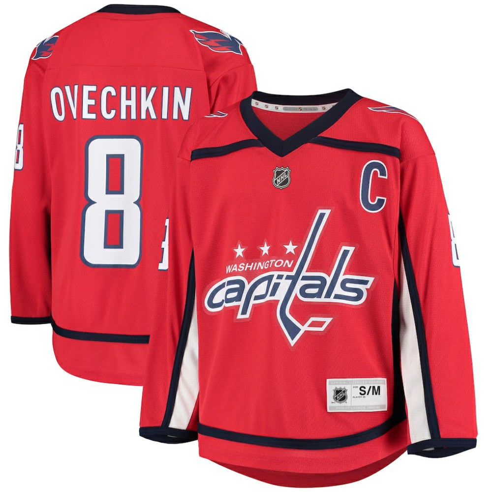 Alexander Ovechkin Washington Capitals Youth Home Replica Player Jersey -  NHL Jerseys
