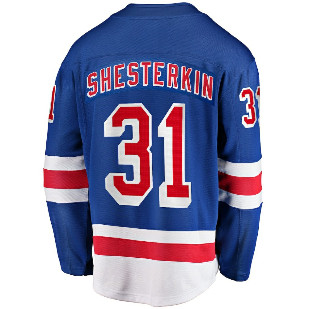Igor Shesterkin New York Rangers Fanatics Home Breakaway Player Jersey -  NHL Jerseys