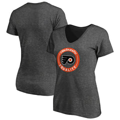 Philadelphia Flyers Women's #WeSkateFor V-Neck T-Shirt -  NHL T-shirts