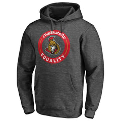 Ottawa Senators #WeSkateFor Pullover Hoodie -  NHL Hoodies
